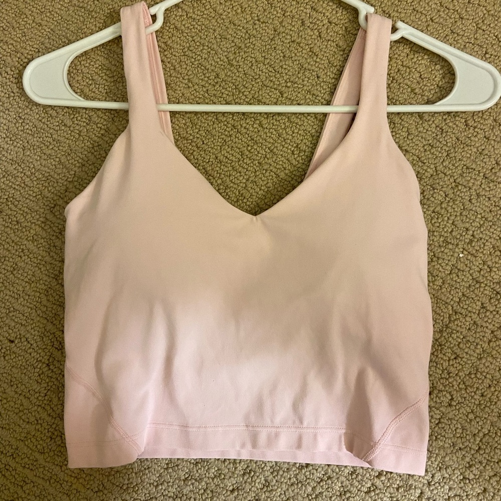 lululemon align tank strawberry milkshake